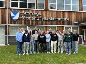 Alle elevmentorane ved Stryn vgs skuleåret 2026/2027. Foto: Stryn vgs