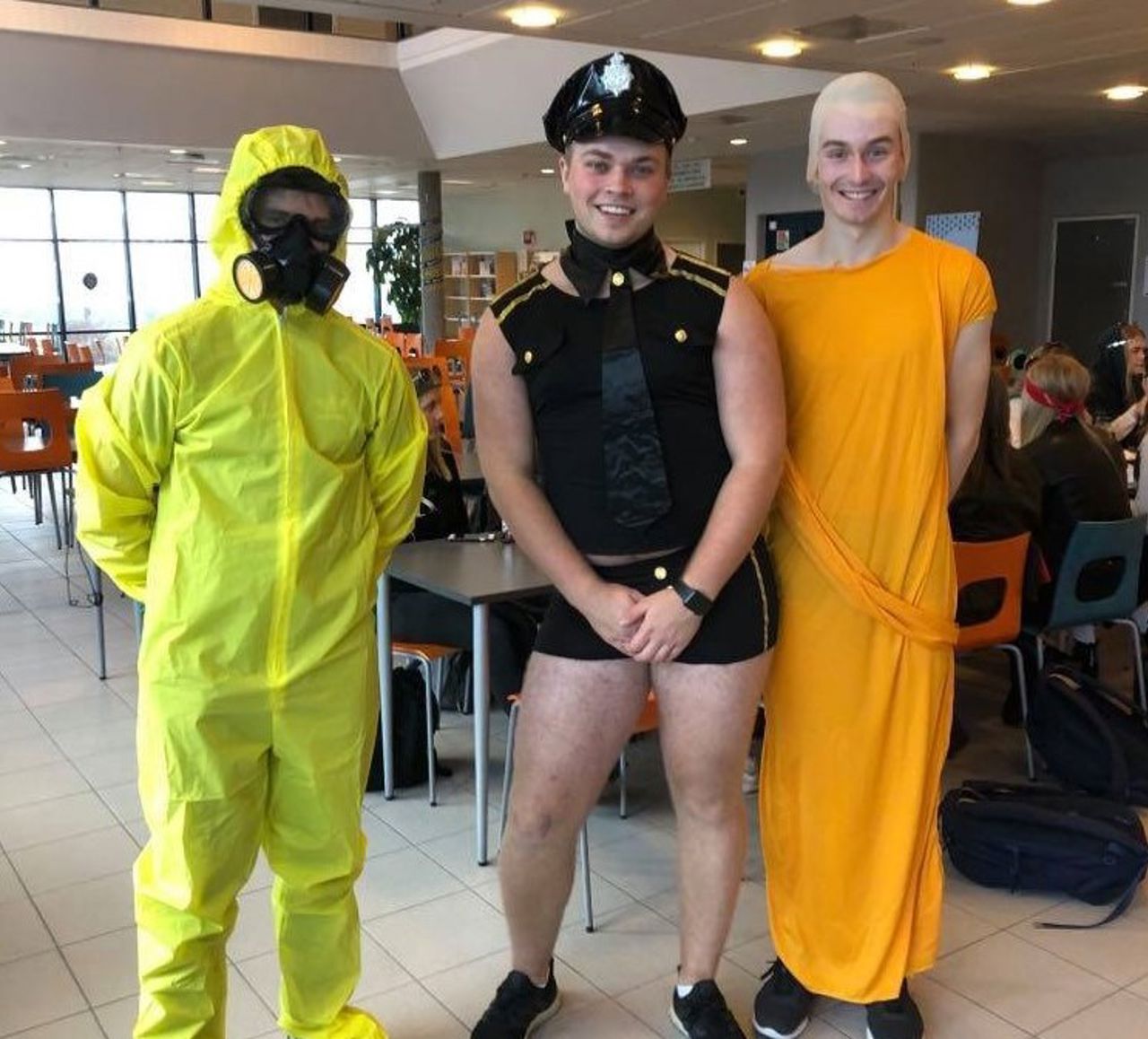 Elevar i halloweenkostyme
