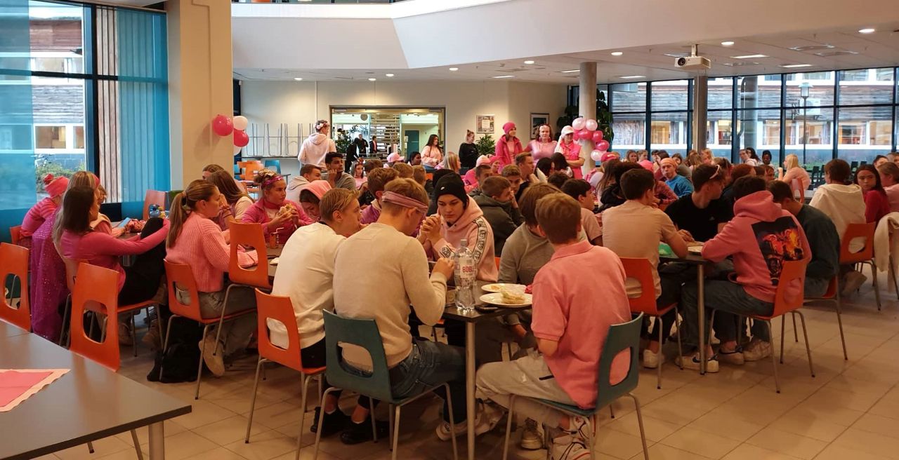 Rosadag i kantina