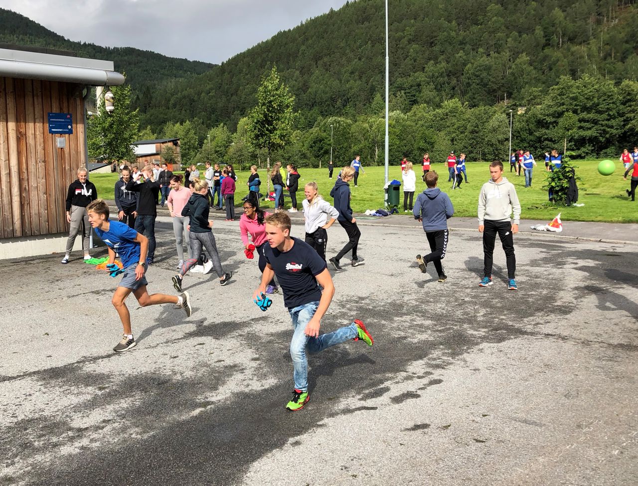 Aktivitet på Bli kjent-dag